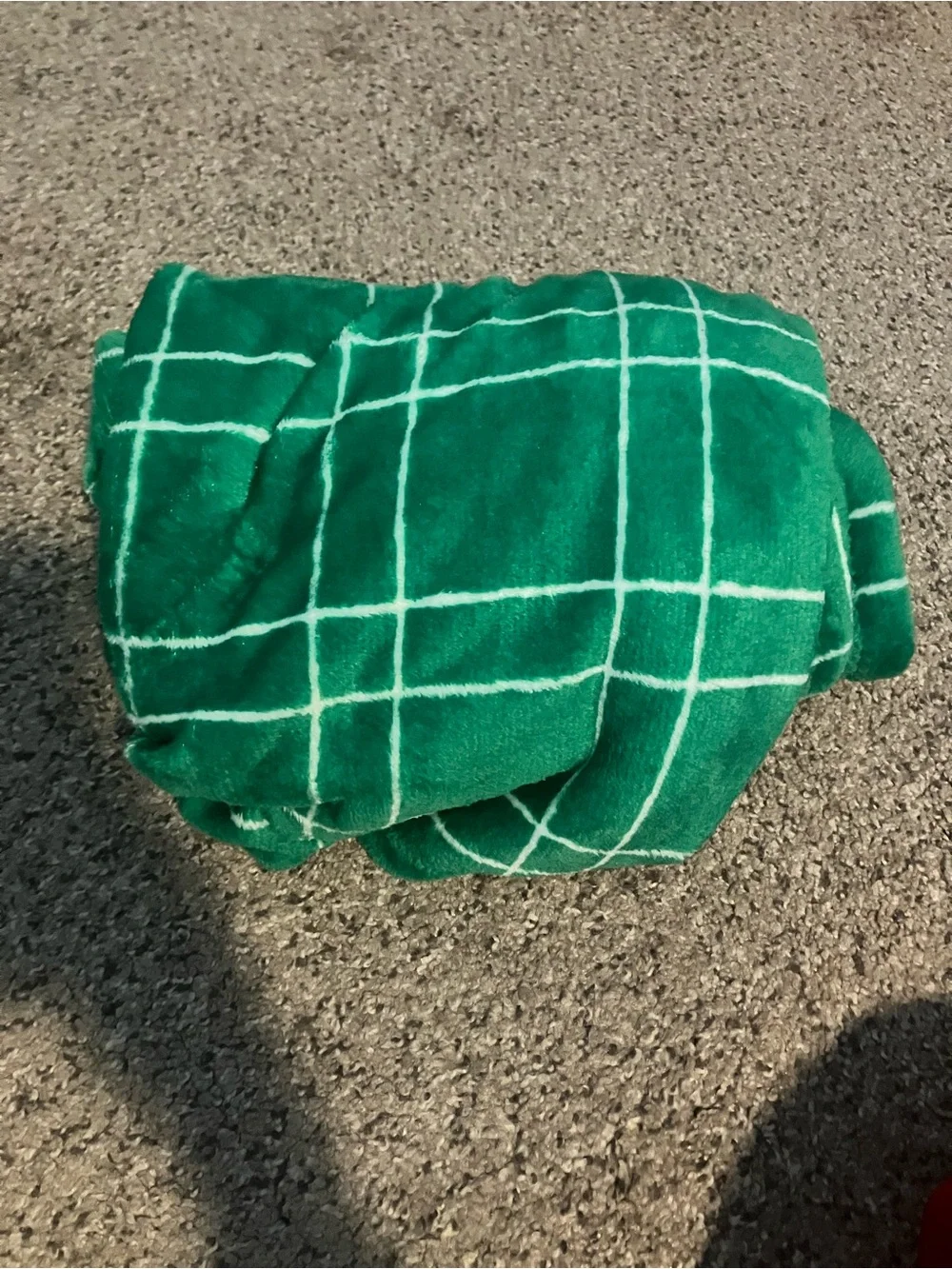 Wondershop Red & Green Holiday Plush Throw Blankets